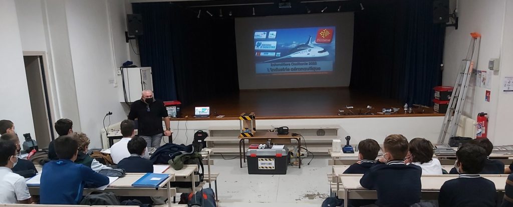 College Sévigné à Narbonne - Présentation des métiers dans l'aéronautique