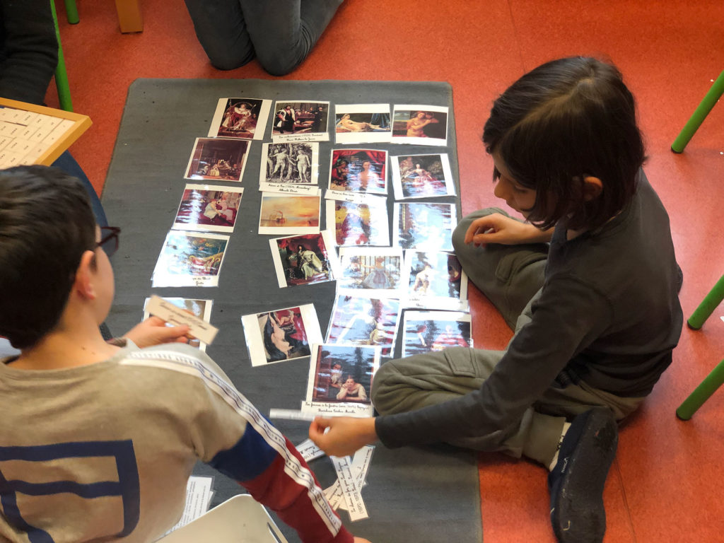 Ambiance montessori - Groupe Chevreul Lestonnac Lyon